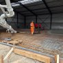 Loods Rogat beton storten